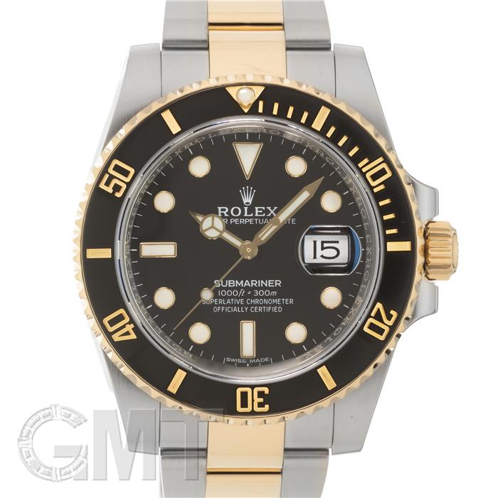 ロレックス サブマリーナーデイト 116613LN 保証書2017年 付属品完品 ランダムシリアル ROLEX 中古メンズ 腕時計 送料無料