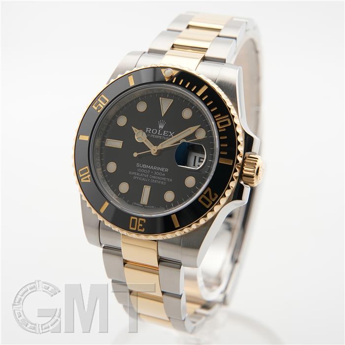 ロレックス サブマリーナーデイト 116613LN 保証書2017年 付属品完品 ランダムシリアル ROLEX 中古メンズ 腕時計 送料無料