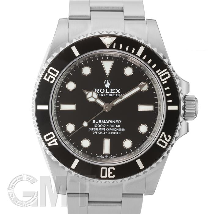 ロレックス サブマリーナー41 124060 保証書2021年 付属品完品 ランダムシリアル ROLEX 中古メンズ 腕時計 送料無料