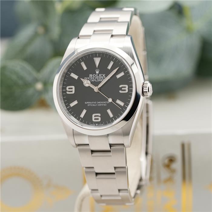 ロレックス エクスプローラー36 124270 保証書2022年 ランダムシリアル ROLEX 中古...