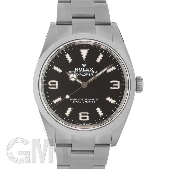 ロレックス エクスプローラー36 124270 保証書2022年 ランダムシリアル ROLEX 中古メンズ 腕時計 送料無料