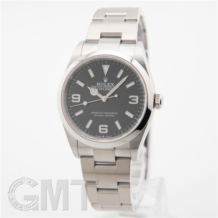 ロレックス エクスプローラー36 124270 保証書2022年 ランダムシリアル ROLEX 中古メンズ 腕時計 送料無料