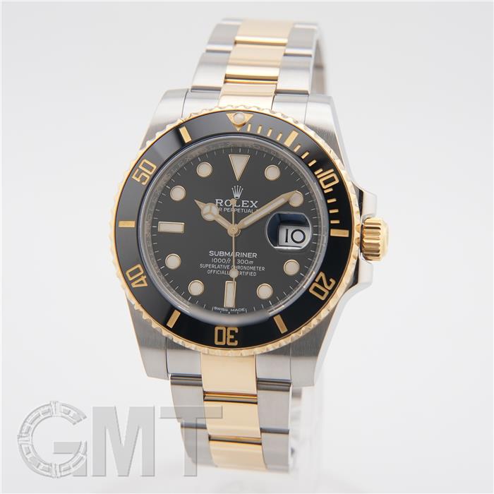 ロレックス サブマリーナーデイト 116613LN 保証書2018年 付属品完品 ランダムシリアル ROLEX 中古メンズ 腕時計 送料無料