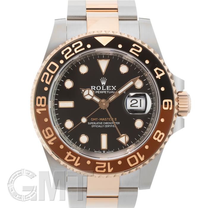 ロレックス GMTマスターII 126711CHNR 保証書2021年 付属品完品 ランダムシリアル ROLEX 中古メンズ 腕時計 送料無料
