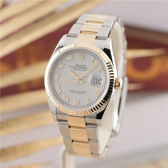 ロレックス デイトジャスト36 126233 ホワイトローマ オイスタ...(2)
