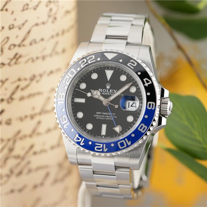 ロレックス GMTマスターII 126710BLNR オイスターブレスレット 保証書2021年 ラン...