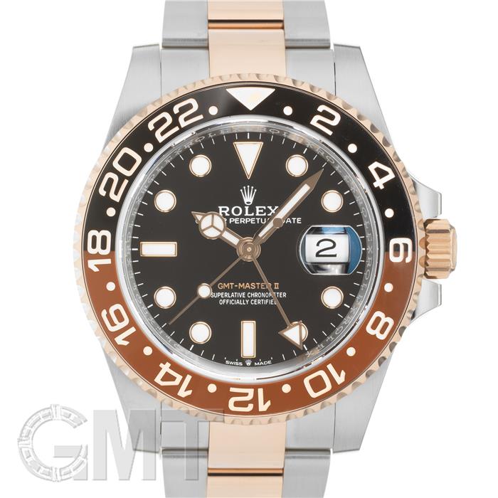 ロレックス GMTマスターII 126711CHNR ブラック/ブラウン 保証書2020年 ランダムシリアル 付属品完品【ネット先行販売】 ROLEX 中古メンズ 腕時計 送料無料