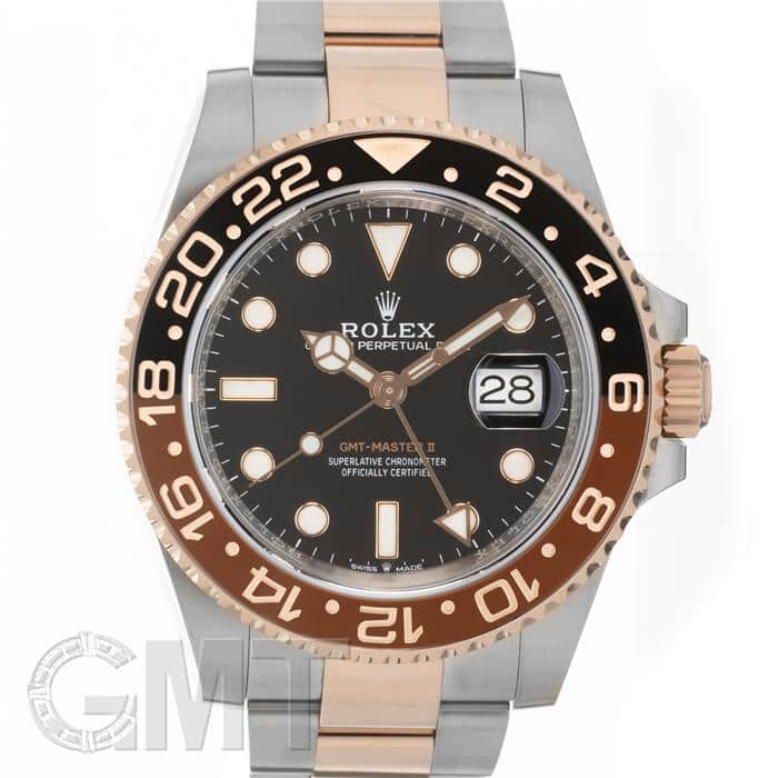 ロレックス GMTマスターII 126711CHNR 保証書2019年 ランダムシリアル 付属品完品 ROLEX 中古メンズ 腕時計 送料無料