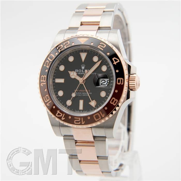 ロレックス GMTマスターII 126711CHNR 保証書2019年 ランダムシリアル 付属品完品 ROLEX 中古メンズ 腕時計 送料無料