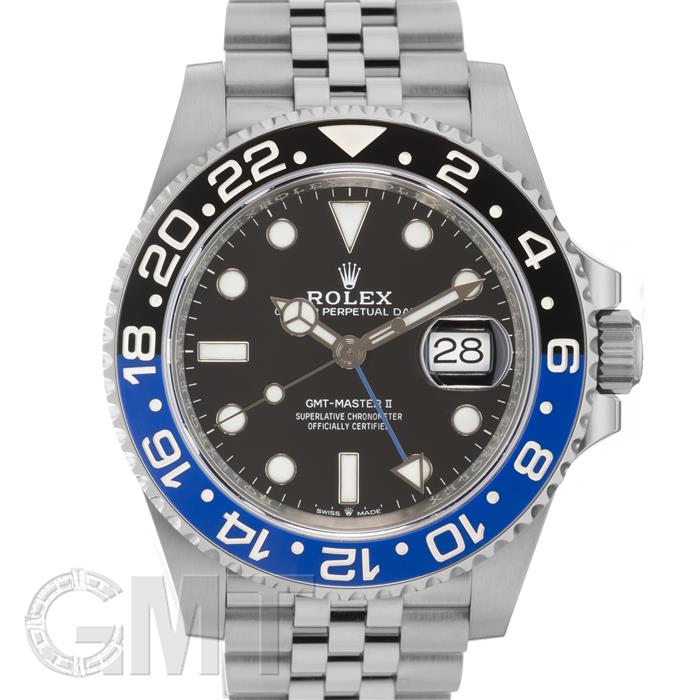 ロレックス GMTマスターII 126710BLNR ジュビリーブレスレット 保証書2021年 付属品完品 ランダムシリアル ROLEX 中古メンズ 腕時計 送料無料