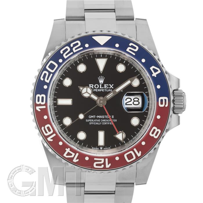 ロレックス GMTマスターII 126710BLRO オイスターブレスレット 保証書2022年 ランダムシリアル 付属品完品 ROLEX 中古メンズ 腕時計 送料無料