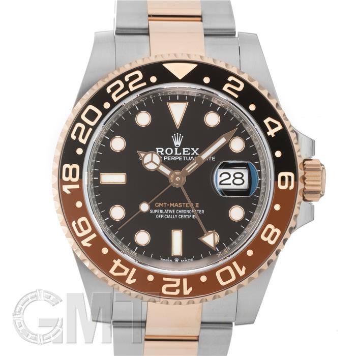 ロレックス GMTマスターII 126711CHNR 保証書2021年 ランダムシリアル 付属品完品【ネット先行販売】 ROLEX 中古メンズ 腕時計 送料無料