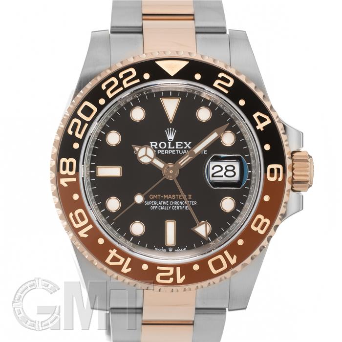 ロレックス GMTマスターII 126711CHNR 保証書2021年 ランダムシリアル 付属品完品【ネット先行販売】 ROLEX 中古メンズ 腕時計 送料無料