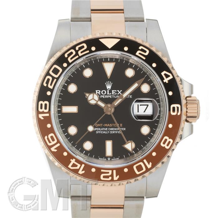 ロレックス GMTマスターII 126711CHNR 保証書2019年 ランダムシリアル【ネット先行販売】 ROLEX 中古メンズ 腕時計 送料無料