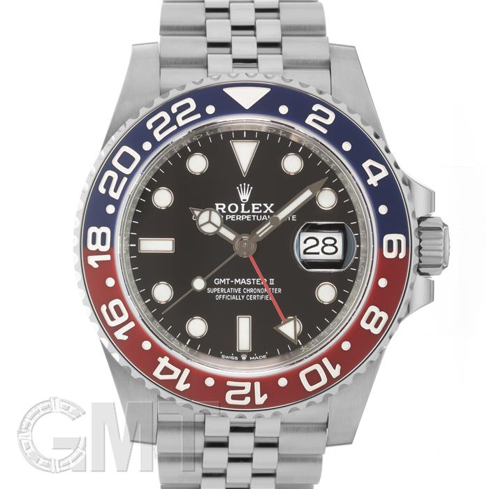 ロレックス GMTマスターII 126710BLRO ジュビリーブレスレット 保証書2020年 ランダムシリアル ROLEX 中古メンズ 腕時計 送料無料