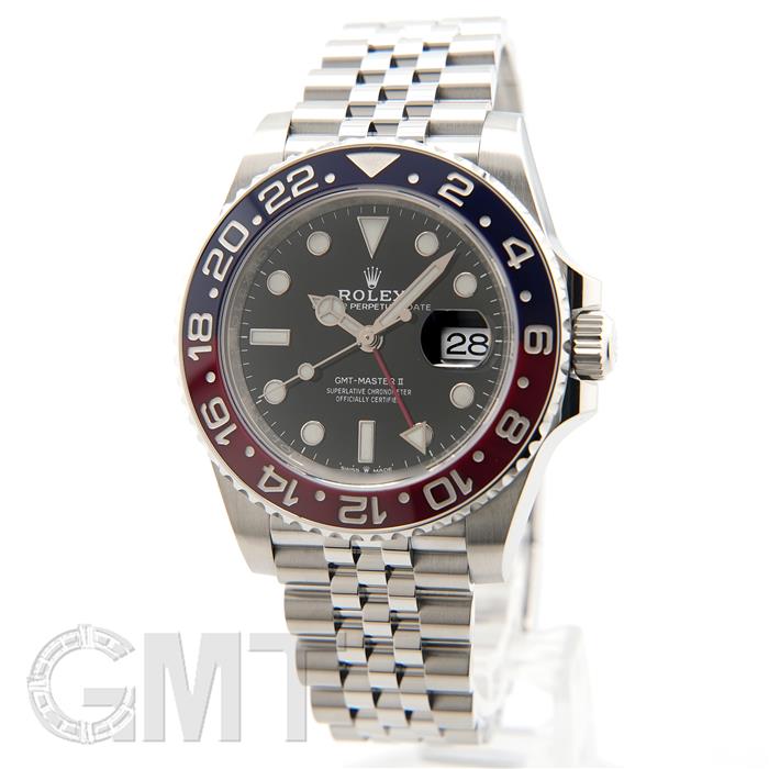 ロレックス GMTマスターII 126710BLRO ジュビリーブレスレット 保証書2020年 ランダムシリアル ROLEX 中古メンズ 腕時計 送料無料