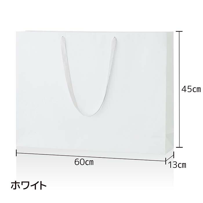シャイニーバッグLL-W 5枚/10枚セット/50枚セット/100枚 セット 手提げ紙袋 丸玉工業 ラクスルクラフツ