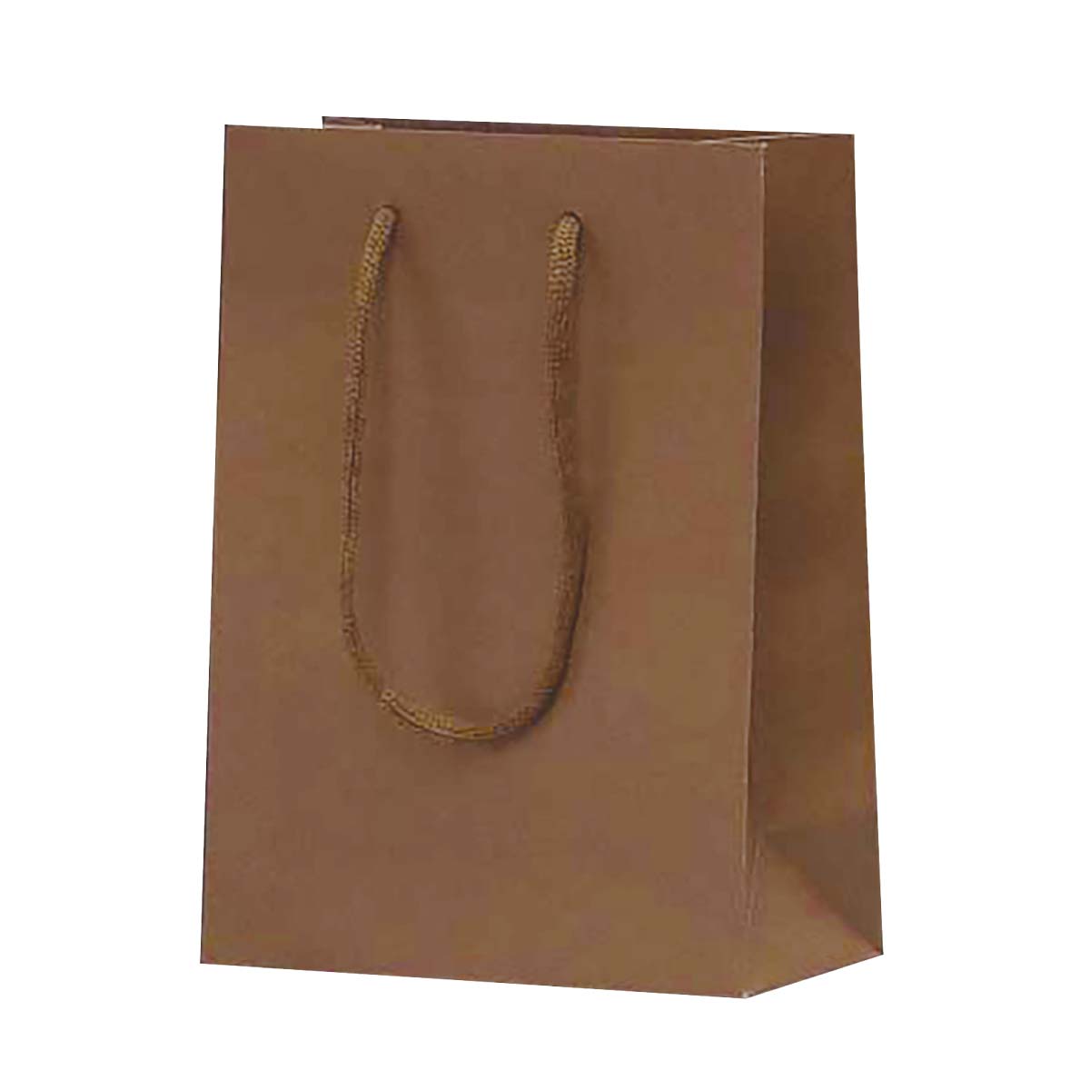 丸玉工業 クラフトエンボスバッグ XS 手提げ紙袋 ホワイト・ブラウンの単色 1枚／10枚セット／50枚セット／100枚セット 3
