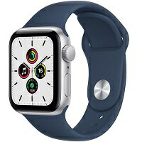 【新品】Apple Apple Watch SE GPSモデル 40mm MKNY3J/A [アビスブルースポーツバンド]