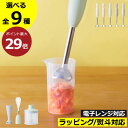 ブレンダー 離乳食 【全9種】 マルチスティックブレンダー2 +baby フードプロセッサー ホイッパー チョッパー ハンディブレンダー おしゃれ 速度調節 スムージー みじん切り キッチン調理家電 ハンドミキサー 少量 電動 介護職( スティックブレンダー2 ブルーノ BRUNO )