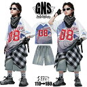 アメカジ 字母柄 tシャツ ゆったり ホワイト 柄tシャツ ブルー デニム短パン 女の子男の子 キッズダンス衣装 セットアップ ブルー チアダンス上下セット キッズ ダンスウェア かっこいい お洒落 子供服 K-POP 普段着 ストリート ヒップホップ ジャズ 団体服 演出服 発表会