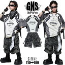 迷彩 短パン 七分丈 カーキグリーン ゆったり グレーtシャツ ベージュ アメカジ 女の子男の子 キッズダンス衣装 セットアップ 上下セット キッズ ダンスウェア かっこいい お洒落 韓国子供服 K-POP 普段着 ストリート ヒップホップ ジャズ 団体服 演出服 発表会 練習着