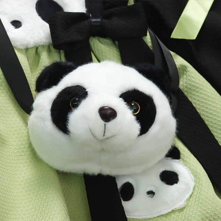 ハロウィン コスプレ 衣装 子供用 パンダ Panda 緑 キッズ ワンピース グリーン ロリータ 長袖 お姫 セットアップ 可愛い バッグ 子供ドレス 発表会 女の子 子供服 中華 チャイナ リボン パーティー 演出用 誕生日 仮装 コスチューム ハロウィン コスプレ 文化祭 学園祭 演劇