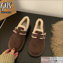 ファーシューズ ローカット ローファー フラットシューズ 綿靴 レディース ガール 女の子 裏起毛 内ボアノンスリップ 防滑 保温 暖かい ボア ファー 雪国 ...