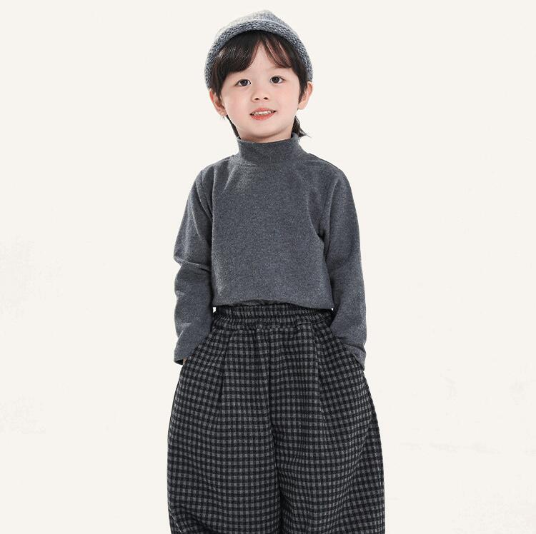 ハイネック インナー 長袖 Tシャツ キッズ インナー 室内着 無地 シンプル 春服 秋服 部屋着 冬服 子ども服 カットソー 暖かい キッズ服 女の子 男の子 秋物 長袖tシャツ 保育園 ぽかぽか 保温 子供 ベビー服 綿 ハイネックインナー ベビー服 トップス 通園 通学 孫 100 110