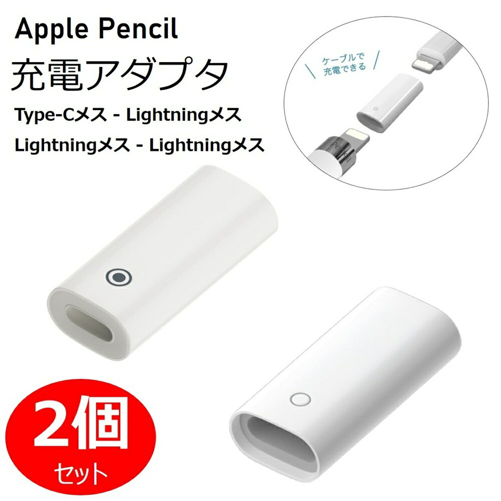 GOCOOL㤨֡2ĥåȡApple Pencil Ŵ ťץ 1 饤ȥ˥ ťץ Lightning(᥹-Lightning (᥹ ¿ǥХб iOS18 iOS16 iOS17 åץڥ󥷥  Ѵ 饤ȥ˥  ߴ  Lightning 8pin ̵ 㤤ʪޥ饽פβǤʤ1,000ߤˤʤޤ