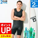 【エントリーでポイントバック】FELLOW ウェットスーツ ショートジョン 2mm メンズ スキン ラバー クラシック バックジップ ウエットスーツ サーフィン...