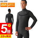 【4/29〜30はP5倍】セミドライ 5×3mm RSS SURF ウェットスーツ メンズ 冬用 保温起毛素材 ノンジップ ジップレス セミドライスーツ サーフ...