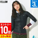 【マラソン限定!エントリーP10倍】FELLOW ウェットスーツ スキンタッパー 3mm レディース ラバー クラシック ジャケット フロントジップ ウエットス...