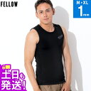 FELLOW ウェットスーツ ベスト 1mm メンズ ハーフバックジップ ジャージ ノースリーブ ウエットスーツ サーフィン SUP ダイビング シュノーケリン...