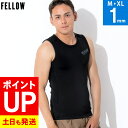 【エントリーでポイントバック】FELLOW ウェットスーツ ベスト 1mm メンズ ハーフバックジップ ジャージ ノースリーブ ウエットスーツ サーフィン SU...