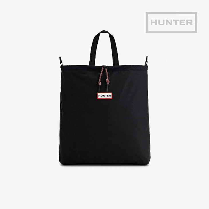 樂天商城 - ・HUNTER｜Travel Multifunction Packable Tote/ ハンター/トラベル マルチファンクション パッカブル トート/ブラックxエナジークレイ #