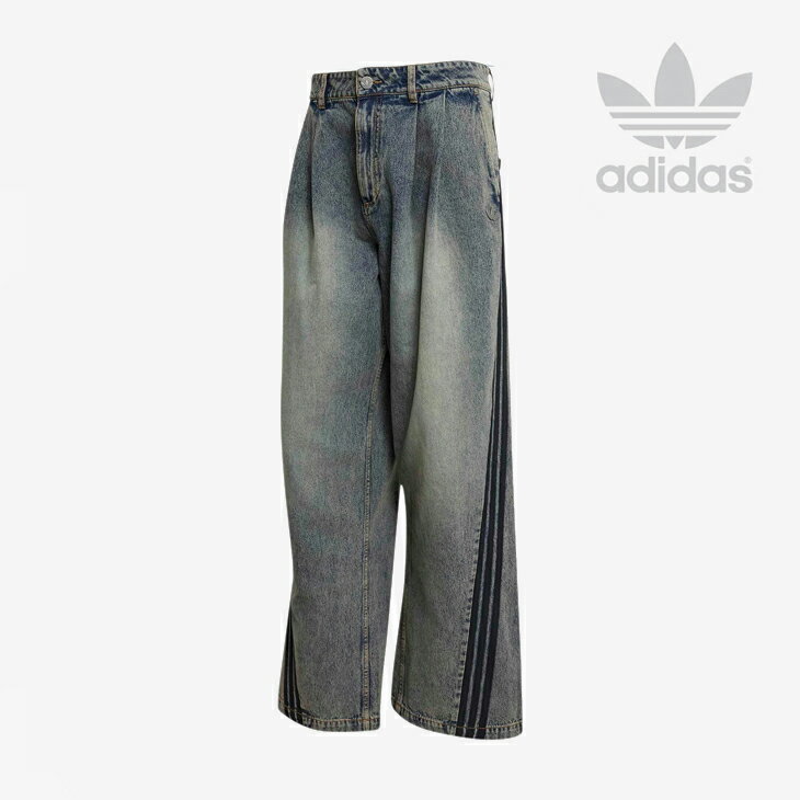 ・ADIDAS Originals｜W Adilenium Season 5 Denim Jeans/ アディダス/アディレニウム シーズン 5 デニム ジーンズ/カーキブラウン #