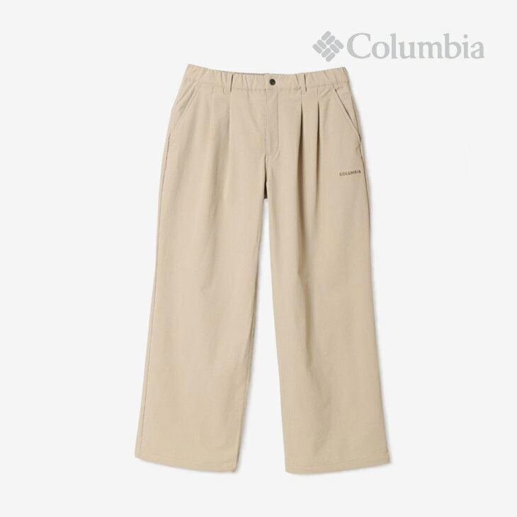 ・COLUMBIA｜W Yamagenic Wide Pant Cordura Nylon/ コロンビア/ヤマジェニック ワイド パンツ コーデュラ ナイロン/エインシェントフォッシル #