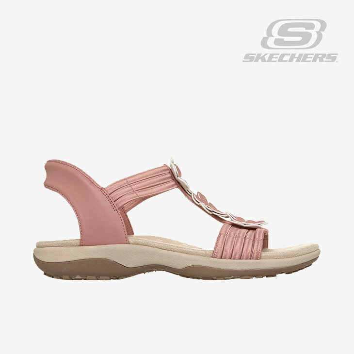 ・SKECHERS｜W Slip-Ins Reggae Slim Blooming Romance Sandal/ スケッチャーズ/スリップインズ レゲエ スリム ブルーミング ロマンス/ブラッシュピンク #