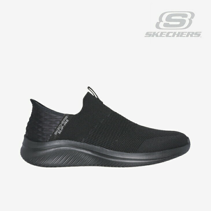 ・SKECHERS｜Slip-Ins Ultra Flex 3.0 Smooth Step Wide Fit/ スケッチャーズ/スリップインズ ウルトラ フレックス 3.0 スムース ステップ ワイドフィット/ブラック #