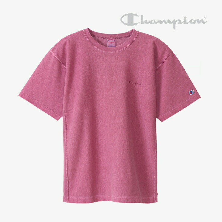 ▲THE SALE 半額以下］CHAMPION｜Reverse Weave SS T-Shirt/ チャンピオン/リバース ウィーブ ショートスリーブ Tシャツ/プラム #