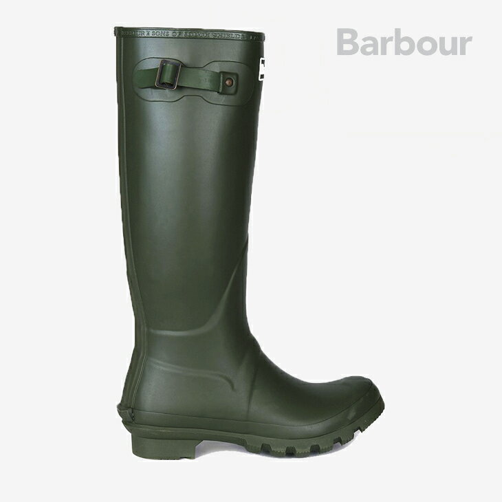 Rakuten - ・BARBOUR｜W Bede Side Strap Tall Welly Rain Boots/ バブアー/ビード サイド ストラップ トール ウィリー レイン ブーツ/オリーブ #