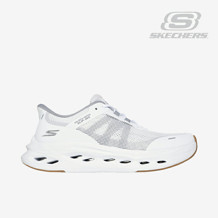 ・SKECHERS｜Slip-Ins Max Cushioning Glide-Step Aberdeen/ スケッチャーズ/マックス クッショニング グライド ステップ アバディーン/ホワイト #