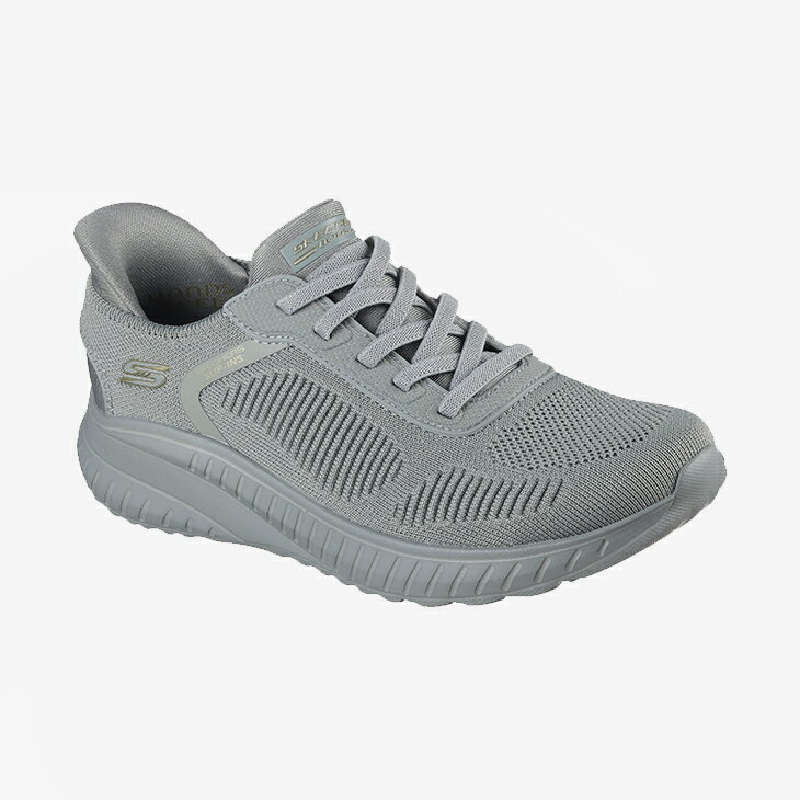 ：SKECHERS｜W Slip-Ins Bobs Sport Squad Chaos Wide Fit/ スケッチャーズ/スリッ...