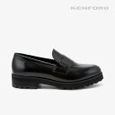 ・KENFORD|Tank Sole Loafers Leather/ ケンフォード/タンク ソール コインローファー レザー/ブラック #