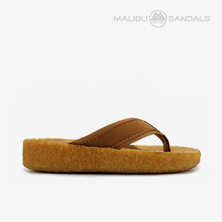 ＊MALIBU SANDALS｜Surfrider Suede-Nylon/ マリブ サンダルズ/サーフライダー スウェードナイロン/ウォルナット #