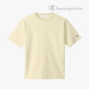 ＊CHAMPION｜Food Textile SS T-Shirt/ チャンピオン/フードテキスタイル Tシャツ/ペールイエロー #