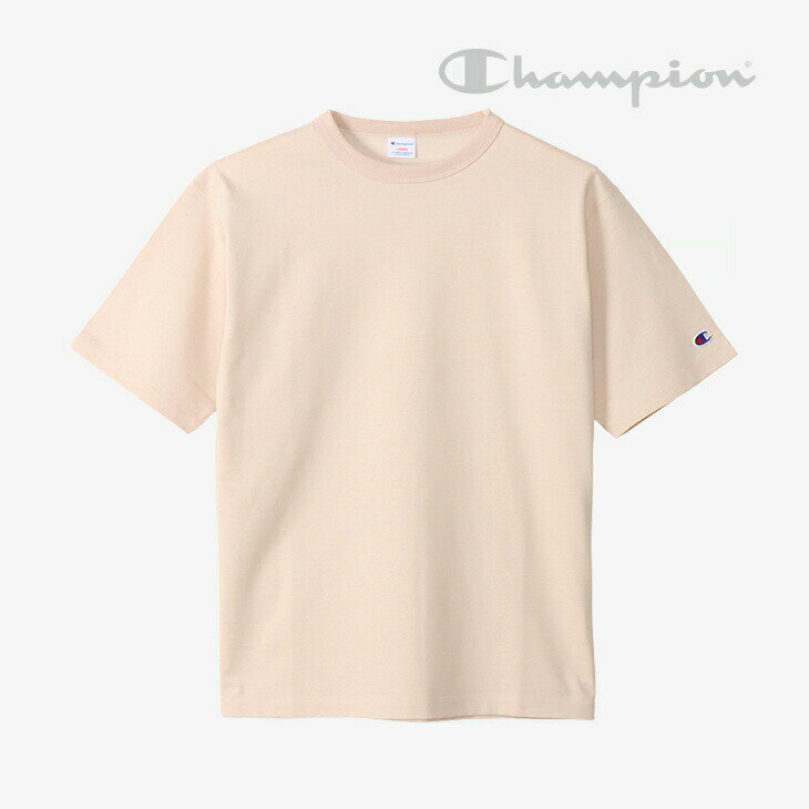 ＊CHAMPION｜Food Textile SS T-Shirt/ チャンピオン/フードテキスタイル Tシャツ/ペールピンク #