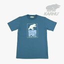 ＊KARHU｜Helsinki Sport T-Shirt/ カルフ/ヘルシンキ スポーツ Tシャツ/トゥルーネイビーxブライトホワイト