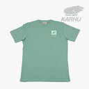 ＊KARHU｜Sport Bear Logo T-Shirt/ カルフ/スポーツ ベア ロゴ Tシャツ/オイルブルーxバタフライ